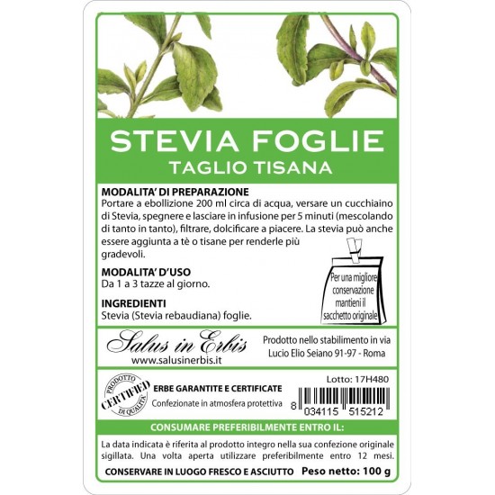 Stevia Foglie