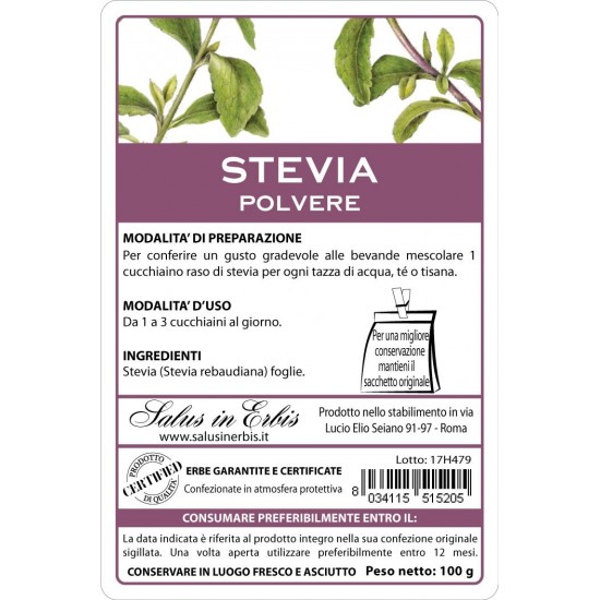 Stevia Polvere