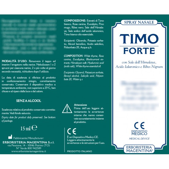 Spray Nasale Timo Forte