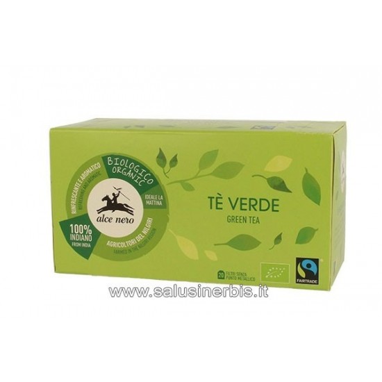 Tè verde in filtri