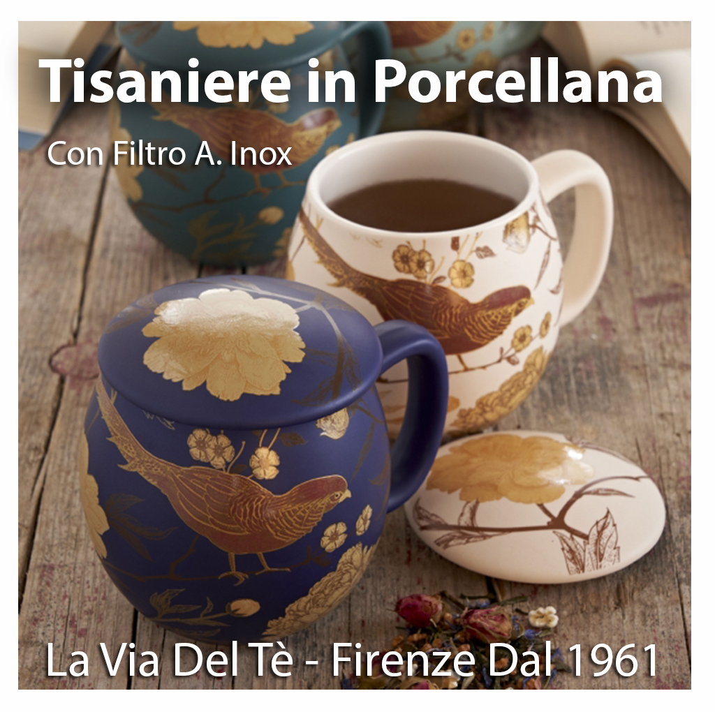 Tisaniere in Porcellana